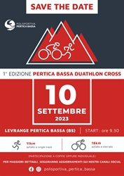 PERTICA BASSA DUATHLON CROSS 2023!