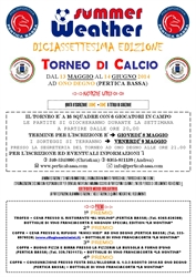 DAL 13 MAGGIO 2014 E' TEMPO DI SUMMER WEATHER