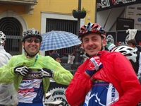 INIZIO BAGNATO PER IL MASTER MTB 2013